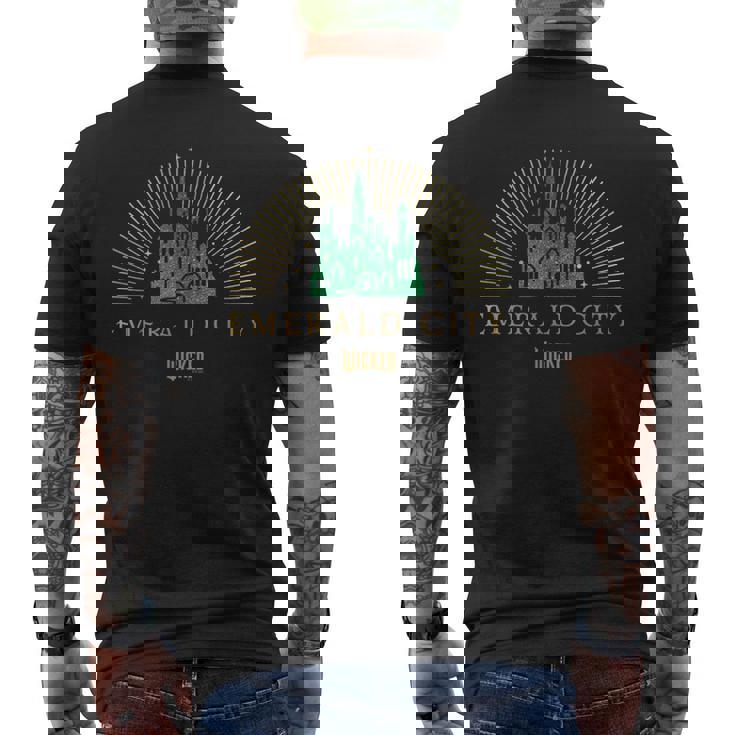 ウィキッド・エメラルド・シティ メンズTシャツ バックプリント