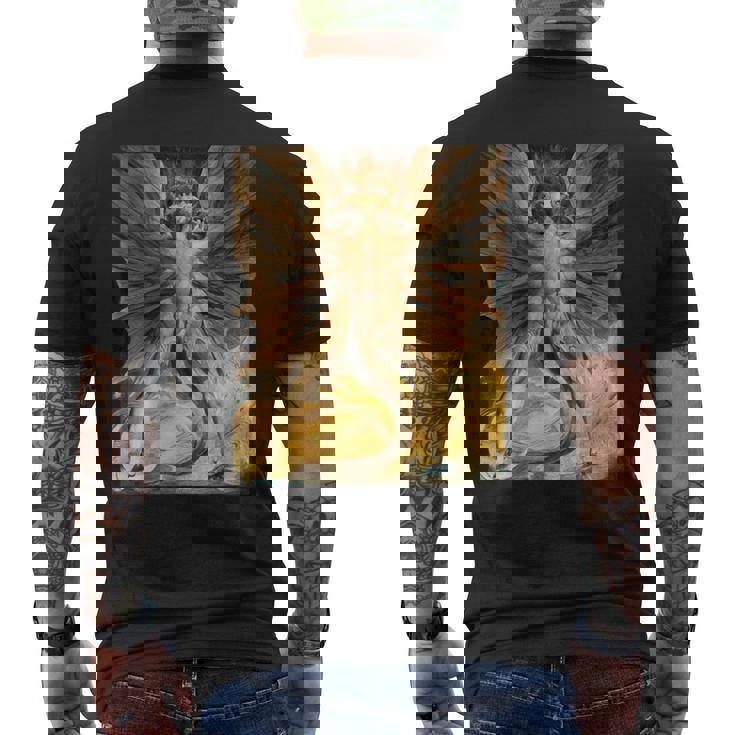 ウィリアム・ブレイク ドラゴンii アーティスト向け メンズTシャツ バックプリント