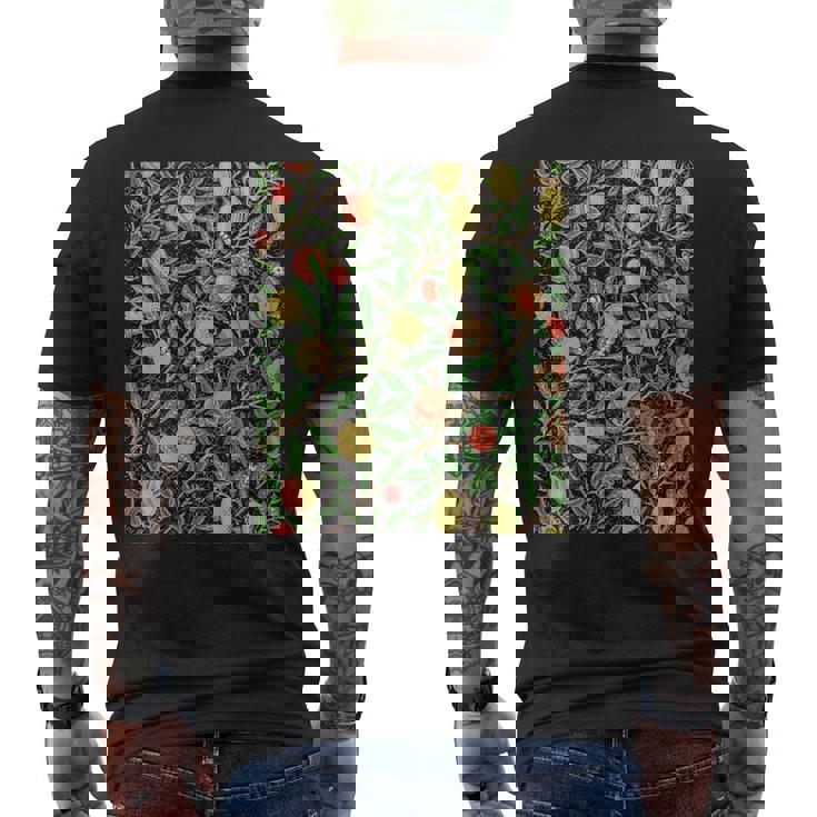 ウィリアム・モリスによるアート。 メンズTシャツ バックプリント