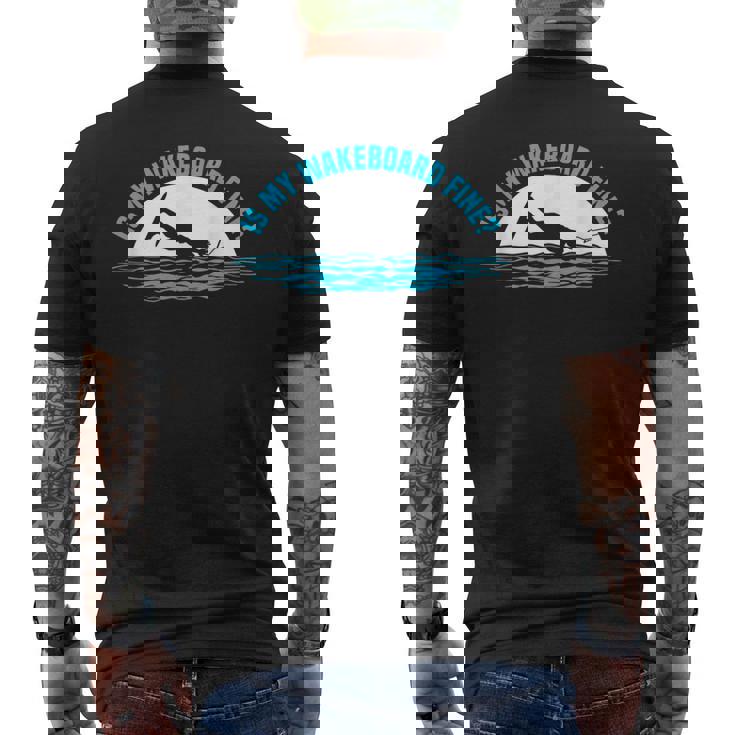 ウェイクサーフ ボード ファイン ウェイクボード ウェイクボード ウェイクサーフィン メンズTシャツ バックプリント