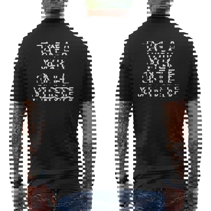 ウォーク・オン・ザ・ワイルドサイド メンズTシャツ バックプリント