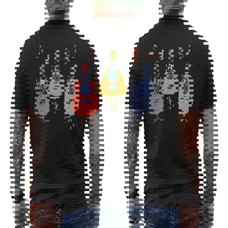 ウクレレダンスwithウクレレミュージシャン軍団 メンズTシャツ バックプリント