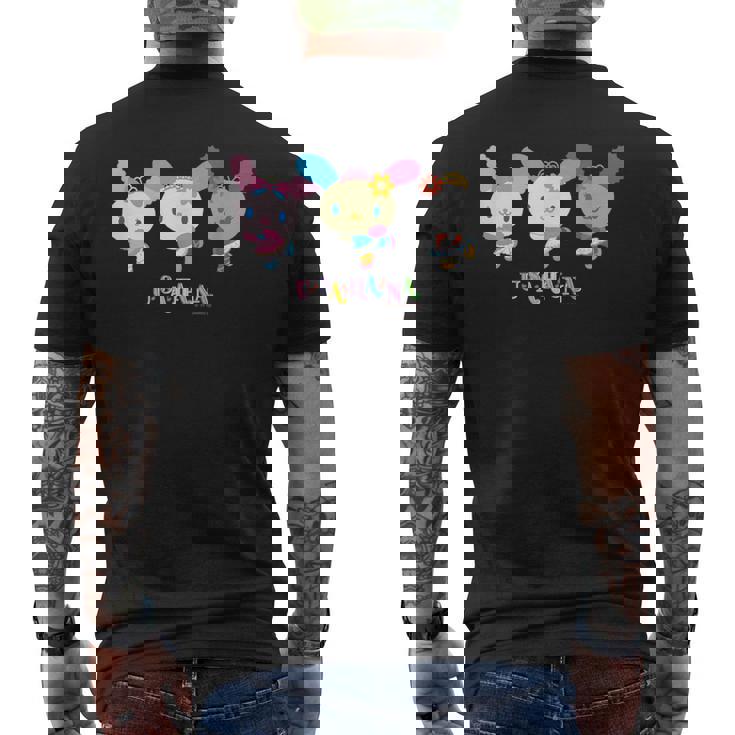 ウサハナ ダンス メンズTシャツ バックプリント