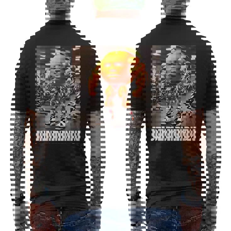 ウディンドゥン-イタリアンブレインロットミーム メンズTシャツ バックプリント