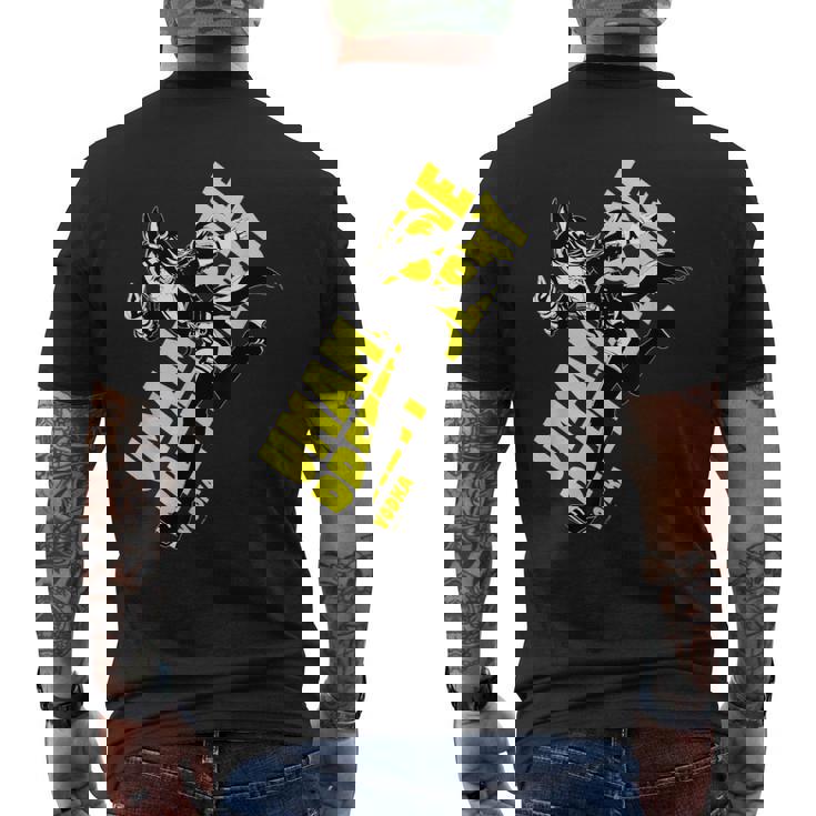 ウマ娘 プリティーダービー ウオッカ メンズTシャツ バックプリント