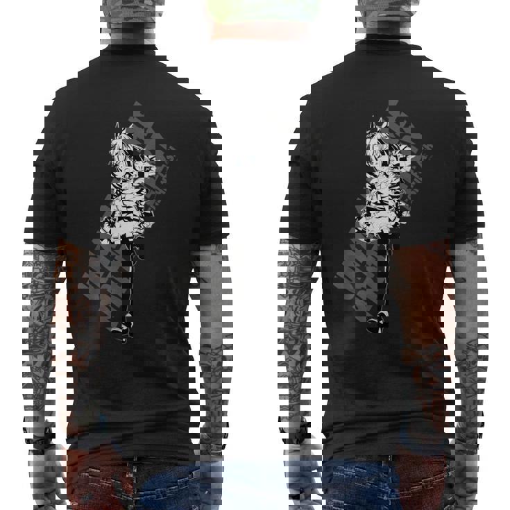 ウマ娘 プリティーダービー エイシンフラッシュ メンズTシャツ バックプリント