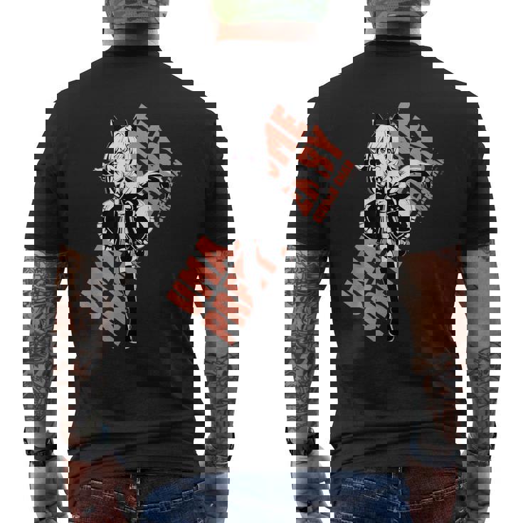 ウマ娘 プリティーダービー カレンチャン メンズTシャツ バックプリント