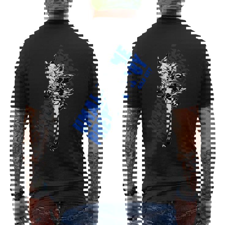 ウマ娘 プリティーダービー ゴールドシチー メンズTシャツ バックプリント