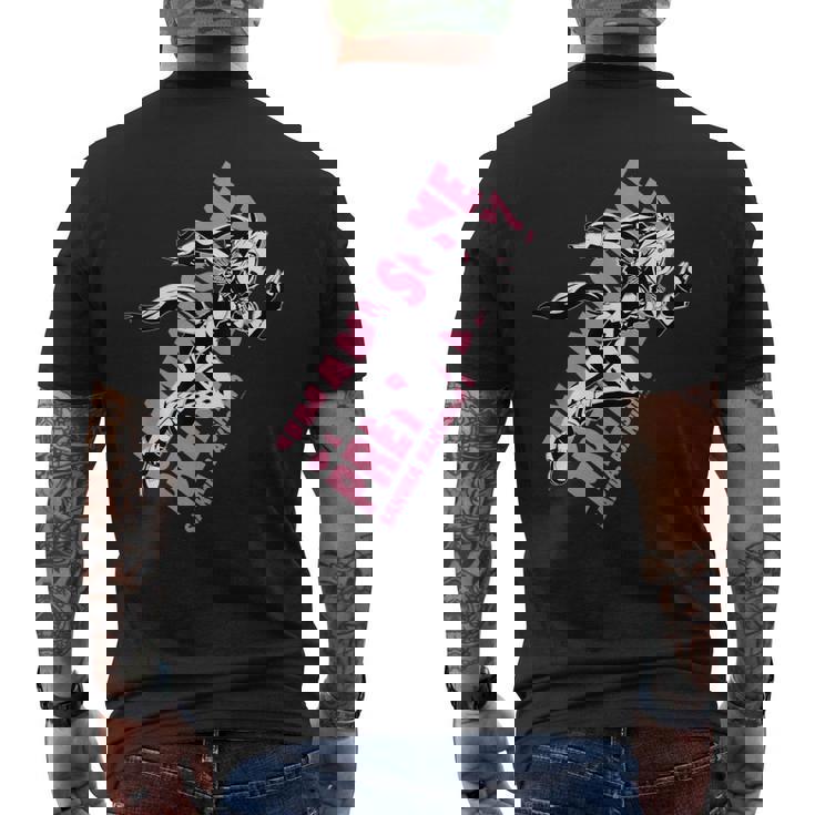 ウマ娘 プリティーダービー サクラバクシンオー メンズTシャツ バックプリント