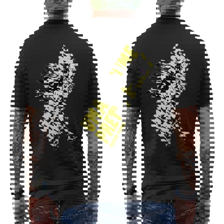 ウマ娘 プリティーダービー ニシノフラワー メンズTシャツ バックプリント