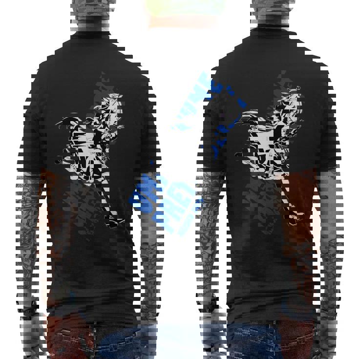 ウマ娘 プリティーダービー メイショウドトウ メンズTシャツ バックプリント