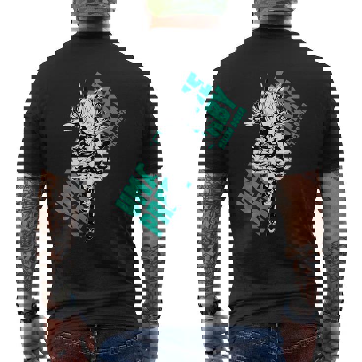 ウマ娘 プリティーダービー メジロドーベル メンズTシャツ バックプリント