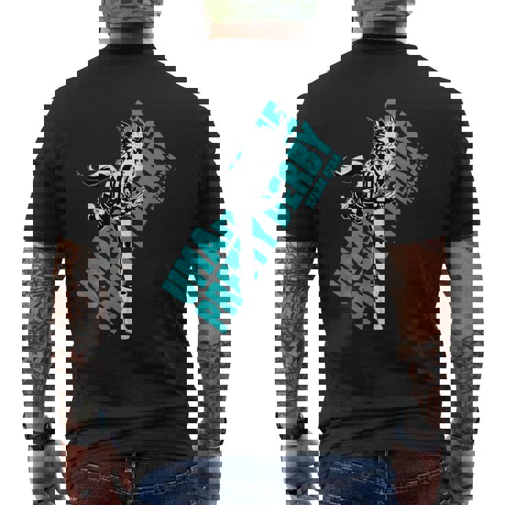 ウマ娘 プリティーダービー メジロライアン メンズTシャツ バックプリント