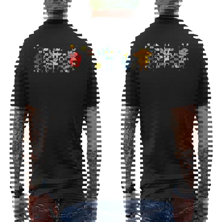 ウルトラハロウィンシリーズ Kaiju メンズTシャツ バックプリント