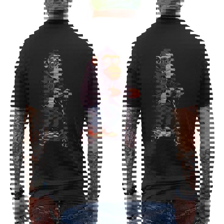 エイプスクーター メンズTシャツ バックプリント