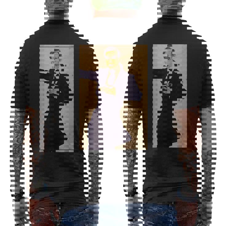 エゴン・シーレによる画家の肖像1910 メンズTシャツ バックプリント