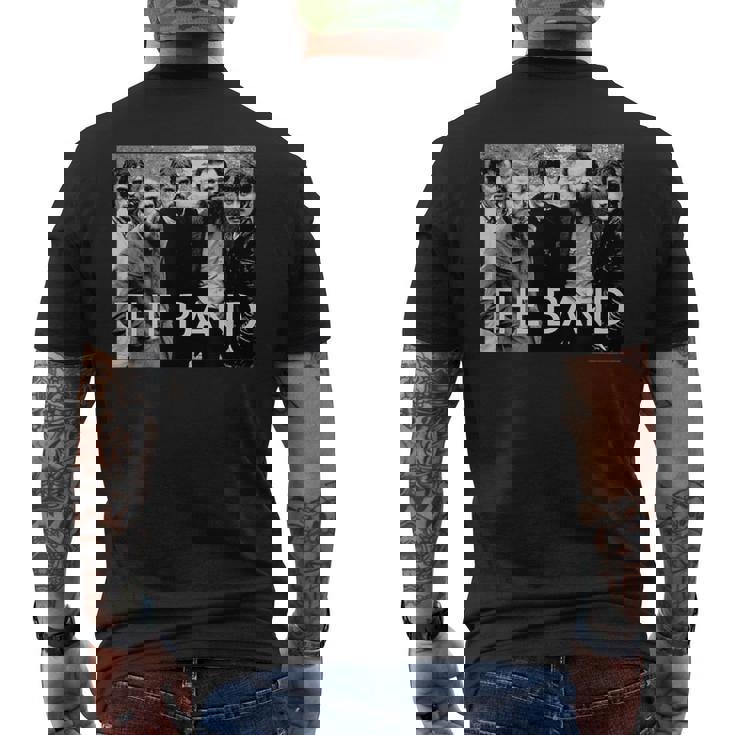 エリオット・ランディによるバンドアルバム写真 メンズTシャツ バックプリント