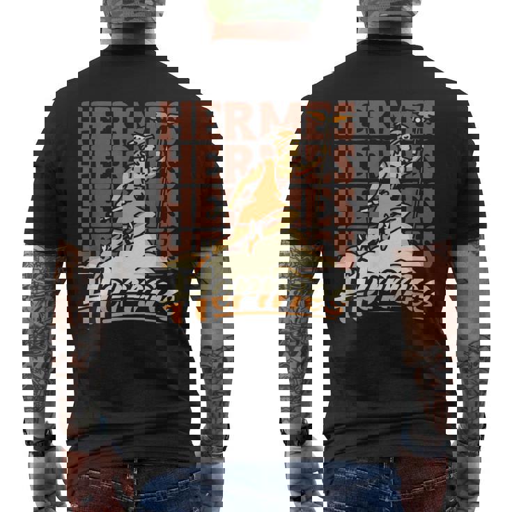 エルメス 素早いギリシャの商業とメッセージの神 メンズTシャツ バックプリント