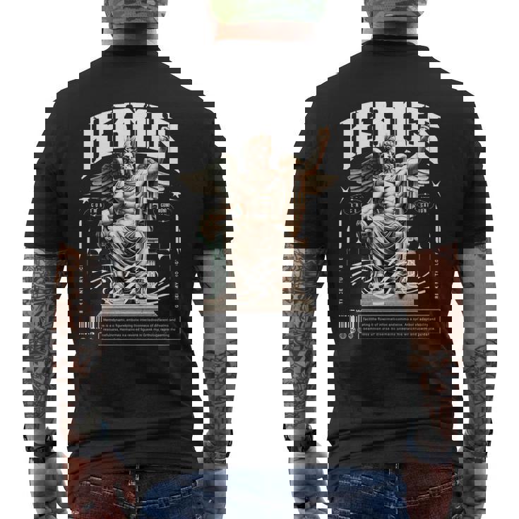エルメス ギリシャ神像 ギリシャ神話 ストリートウェア 長袖tシャツ メンズTシャツ バックプリント