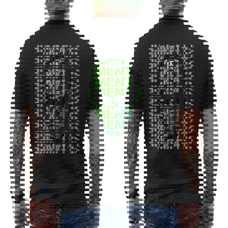 エレメント 115 ウンンペンティウム エリア 51 コンスピラシー セオリー エイリアン Ufo メンズTシャツ バックプリント