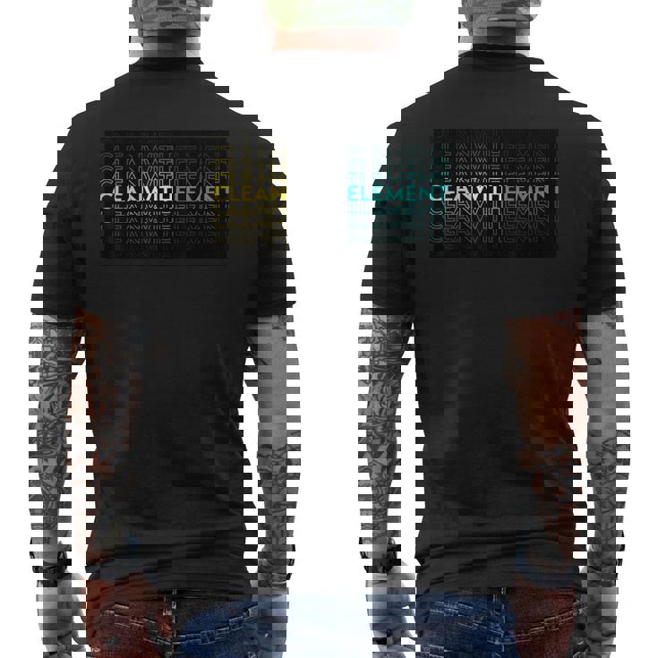 エレメントエッセンシャル メンズTシャツ バックプリント