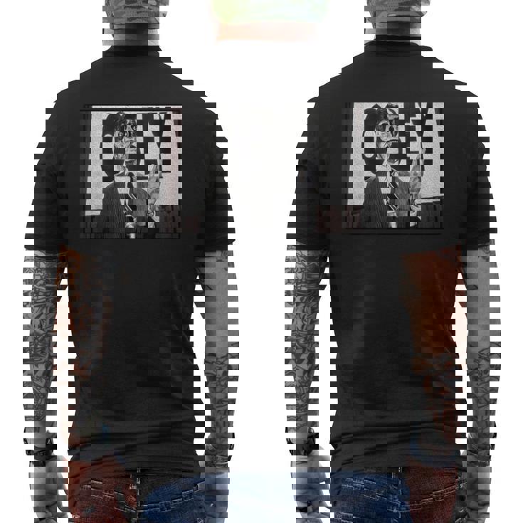 オベイ・Usaフリーダム・ファニー・デファイ・ファイト2 メンズTシャツ バックプリント