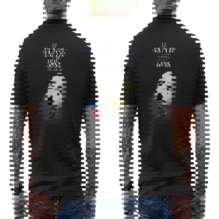 オペラ座の怪人 ロゴ メンズTシャツ バックプリント