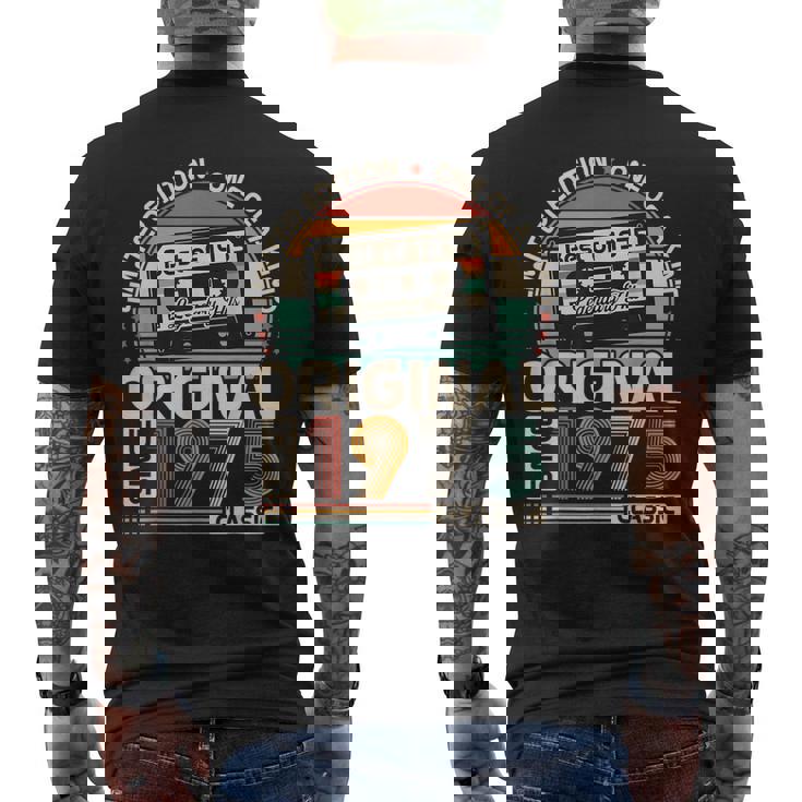 オリジナル1975 50周年記念ギフト 男女兼用 メンズTシャツ バックプリント