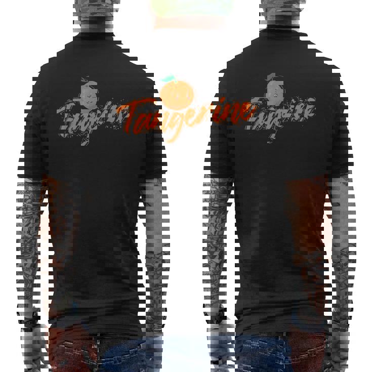 オレンジビタミンが豊富なディライト メンズTシャツ バックプリント