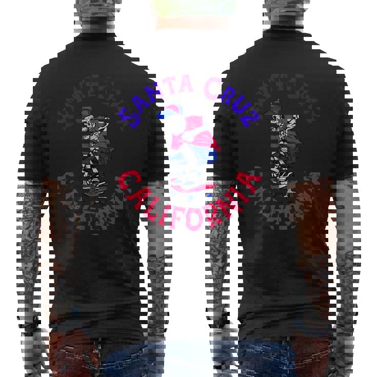 オールアメリカンスケーターサンタクルーズ メンズTシャツ バックプリント