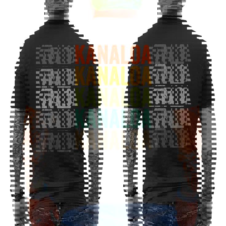 カナロア ハワイ ハワイアン 海の神 メンズTシャツ バックプリント