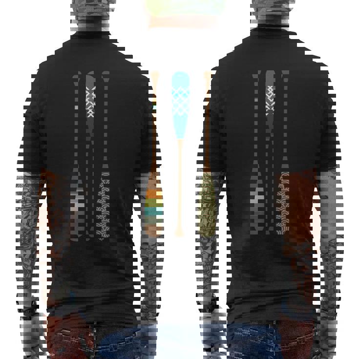 カヌー スリーアートパドル カヌー 恋人 カヌー ツアー 夏 メンズTシャツ バックプリント