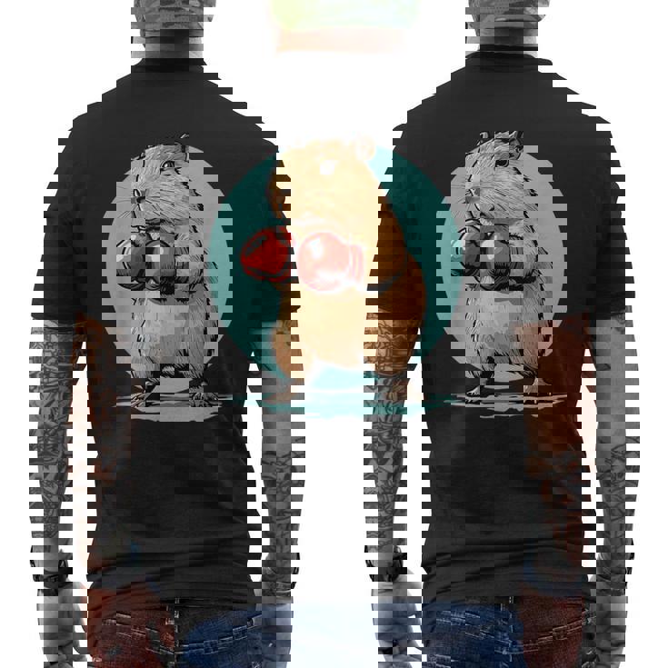 カピバラボクシングチャンピオン 千と千尋の神隠し メンズTシャツ バックプリント