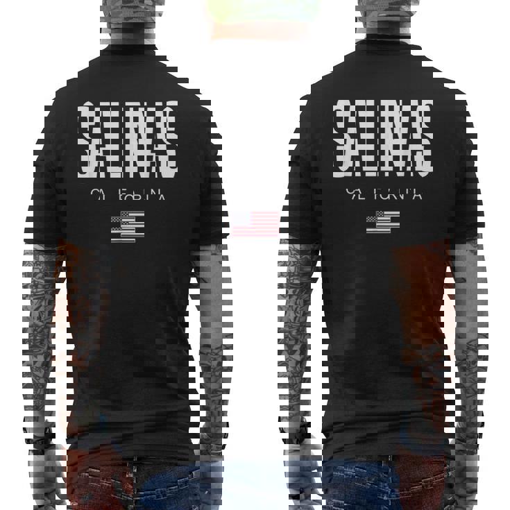 カリフォルニア州サリナス メンズTシャツ バックプリント