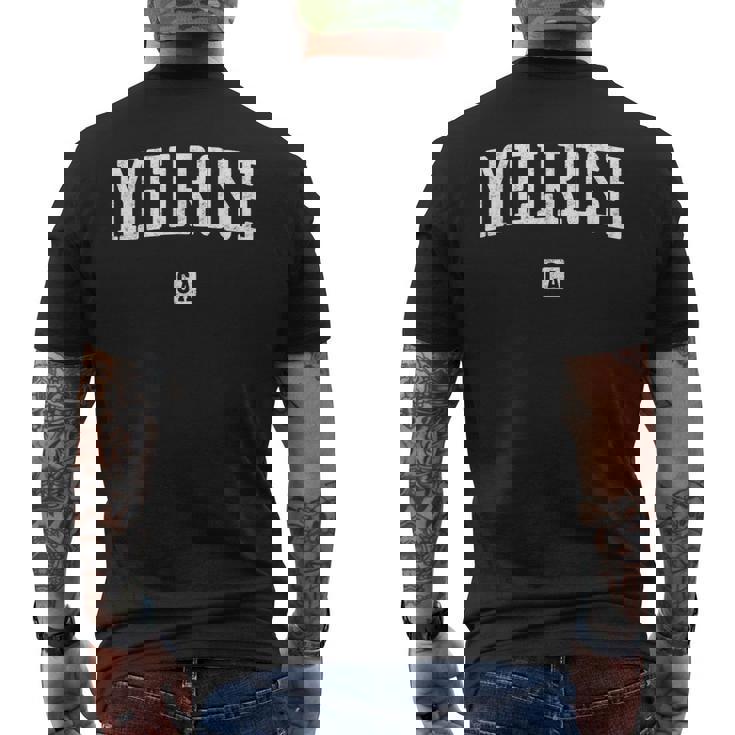 カリフォルニア州メルローズ ヴィンテージ メンズTシャツ バックプリント