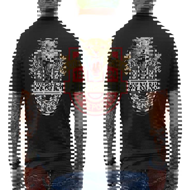 ガラクレマ ウニベルシタリオ・デポルテス・デル・ペルー。 メンズTシャツ バックプリント