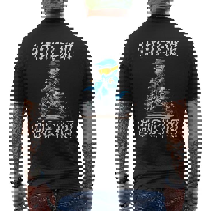 キッズ ダートバイク メンズTシャツ バックプリント