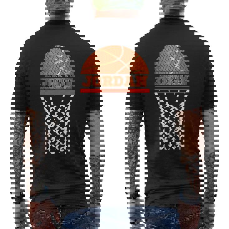 キッズ バスケットボールtシャツ ジョーダン カスタムネームギフト 男の子、若者向け メンズTシャツ バックプリント