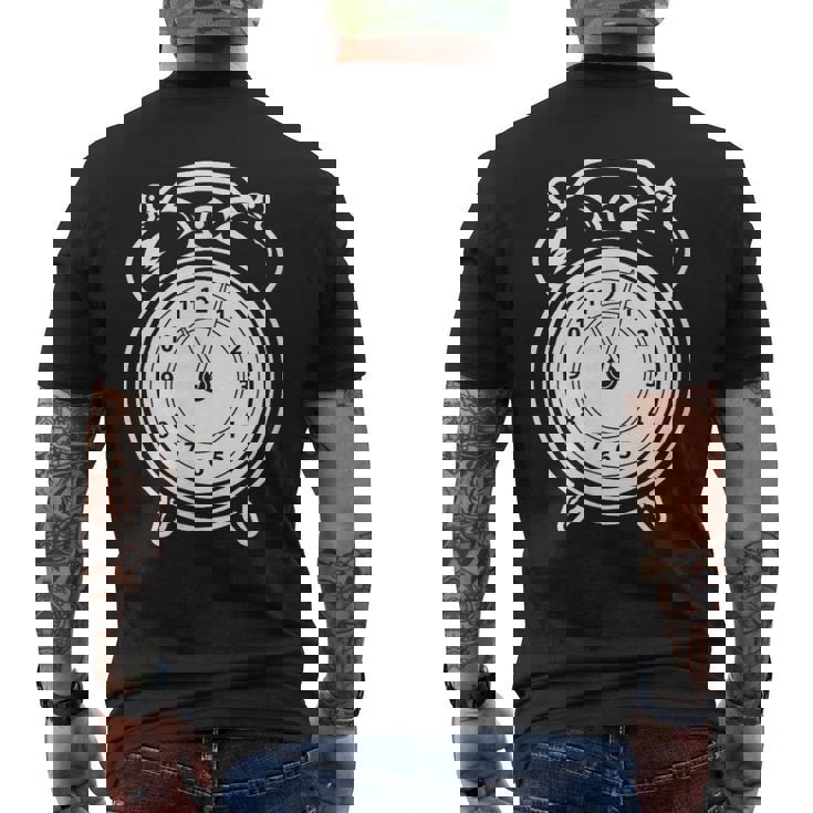 キッズ目覚まし時計 メンズTシャツ バックプリント