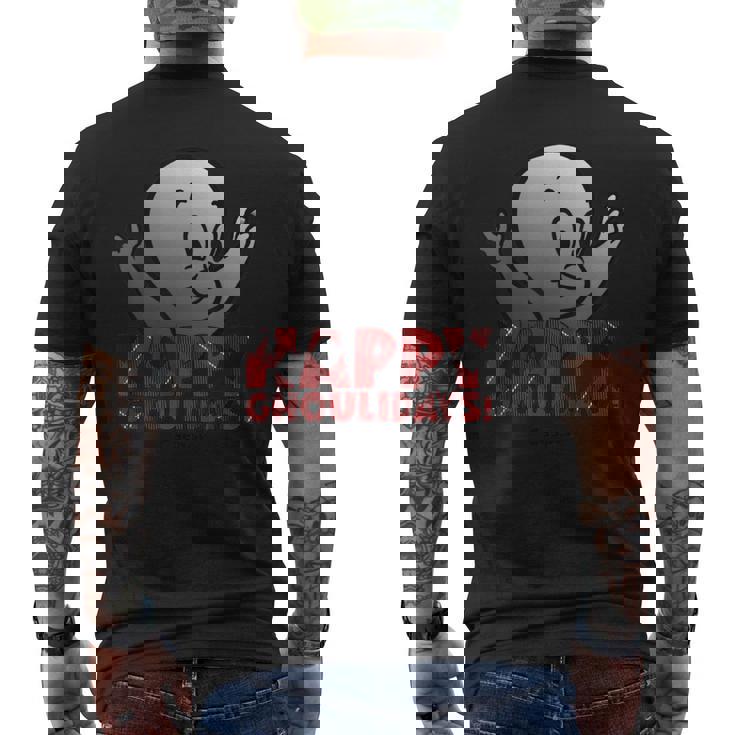 キャスパー・ザ・フレンドリー・ゴースト ヴィンテージ Happy Ghoulidays メンズTシャツ バックプリント