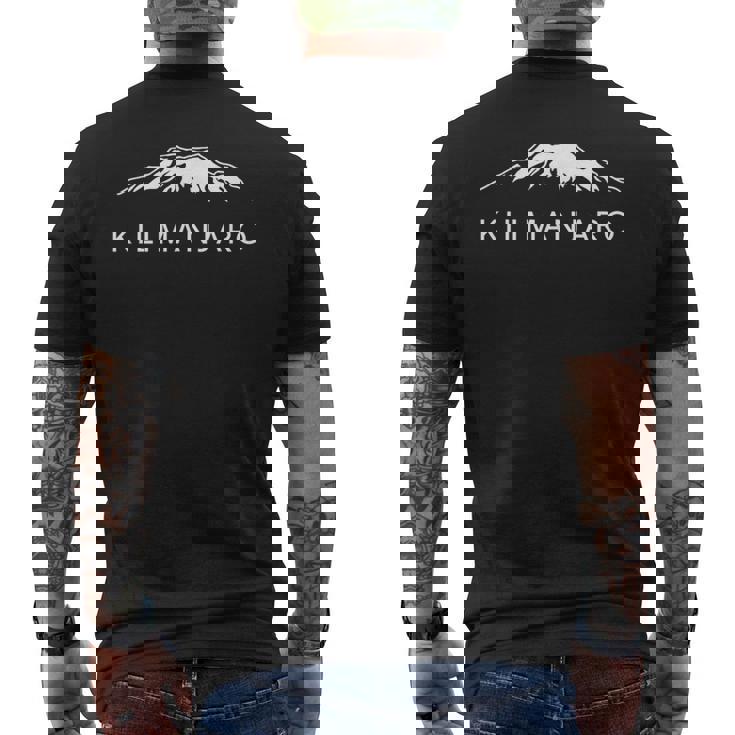 キリマンジャロ メンズTシャツ バックプリント