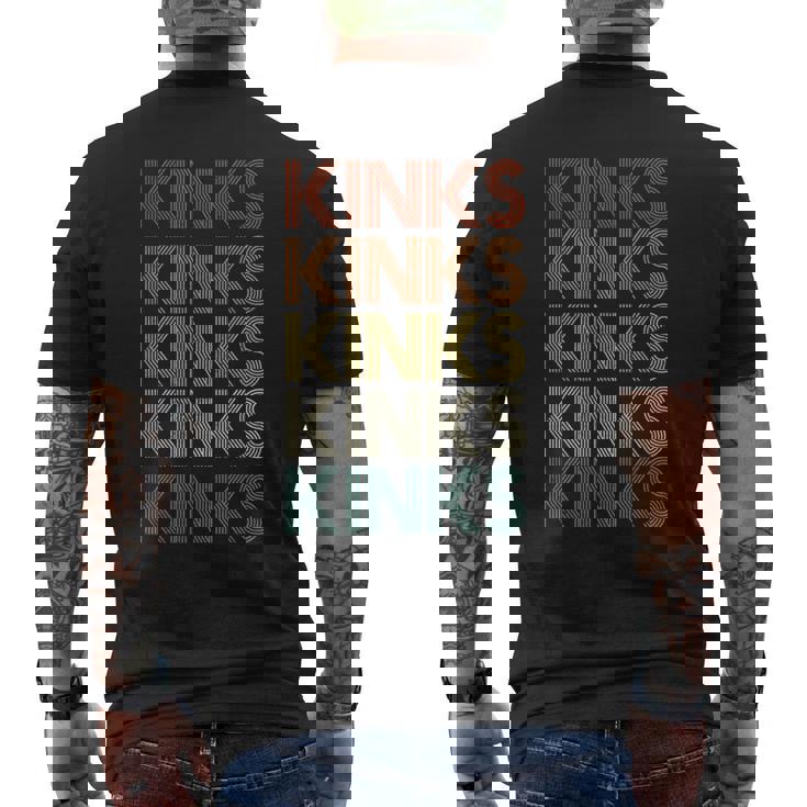 キンクス ヴィンテージ レトロ メンズTシャツ バックプリント