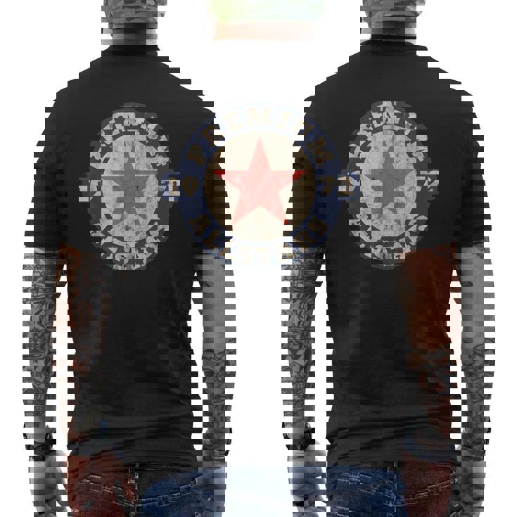 ギフト「 Allstars」ヴィンテージ1972年50年。 メンズTシャツ バックプリント