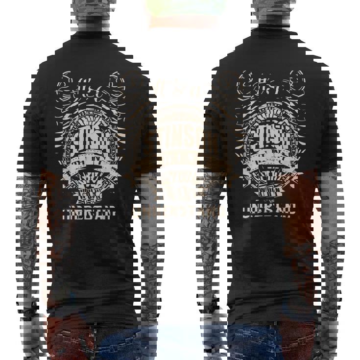 ギフトには理解できないスティンソンです。 メンズTシャツ バックプリント