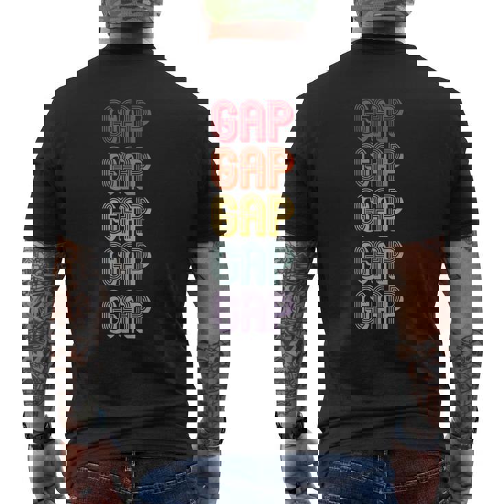 ギャップ メンズTシャツ バックプリント