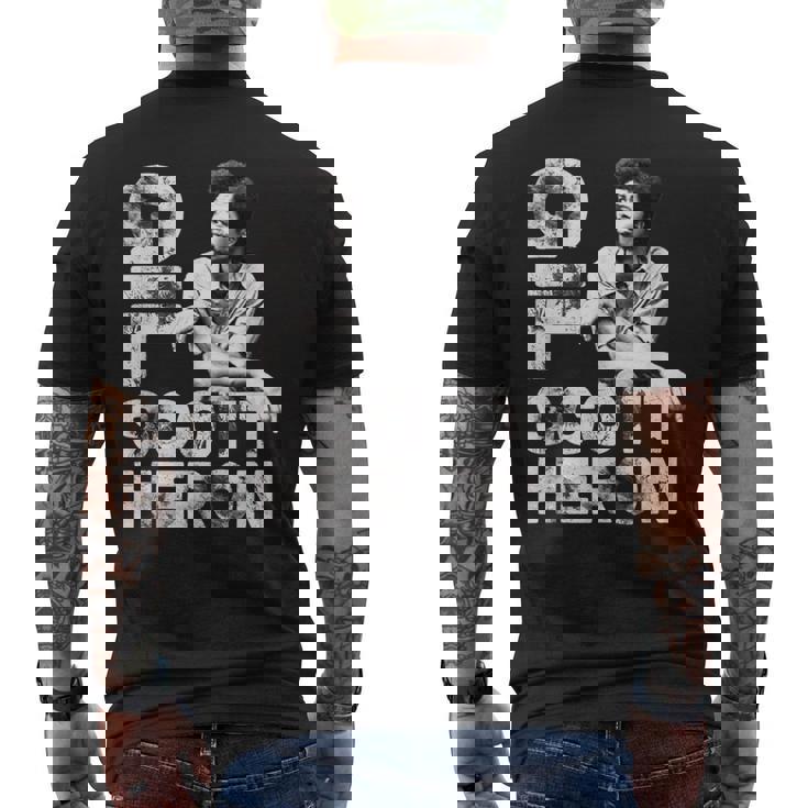 ギルスコットヘロン_003 メンズTシャツ バックプリント