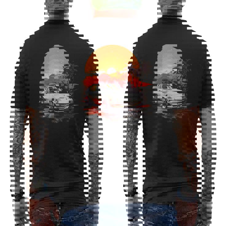 クラシック 240Z スポーツカー メンズTシャツ バックプリント