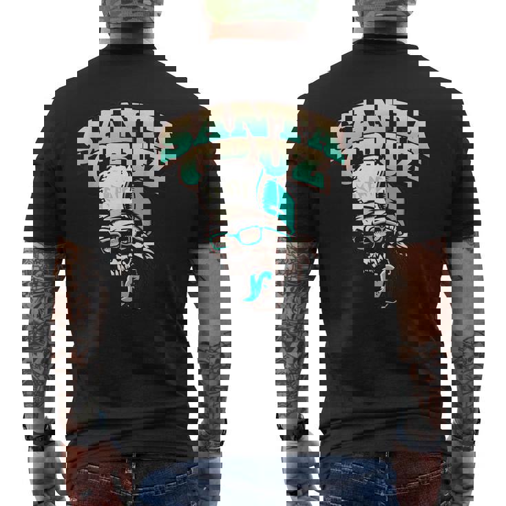 クラシック カリフォルニア スケーター サンタクルーズ メンズTシャツ バックプリント