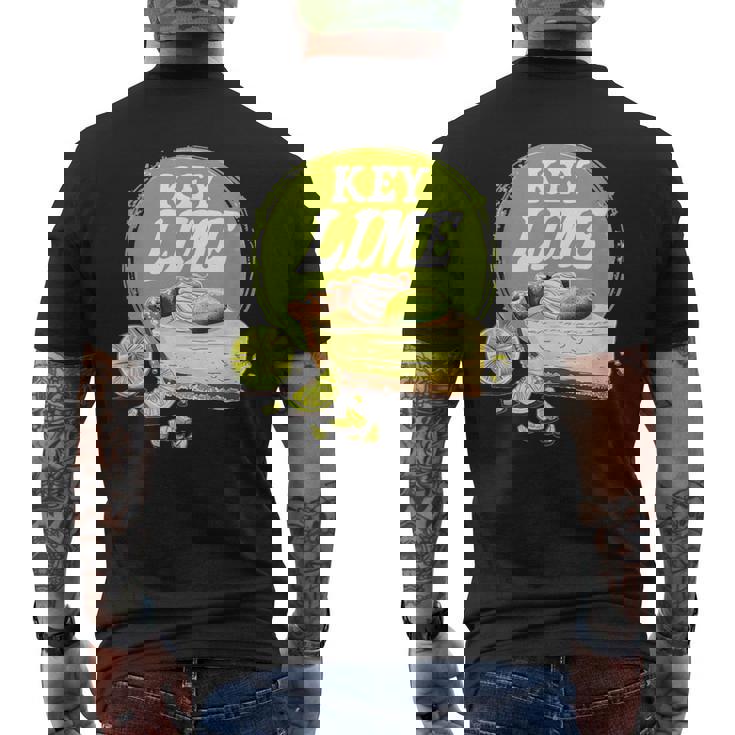 クラシックなデザート愛好家のための素晴らしいキーライムパイ。 メンズTシャツ バックプリント