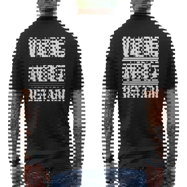 クラシック・メイキング・アメリカを再び偉大に メンズTシャツ バックプリント